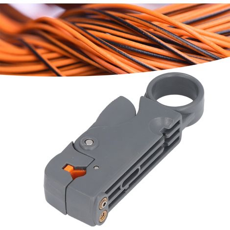 Décortiqueur manuel pour câble coaxial RG58 RG59 RG62, pince rotative pour réseau HT‑332