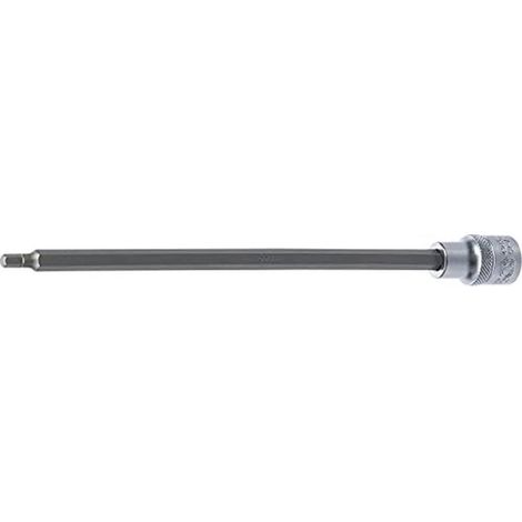 Douille à Embouts 240 mm - 12,5 mm (1/2), Six Pans Intérieurs 5 mm - Précision et Robustesse, Acier - D-Work