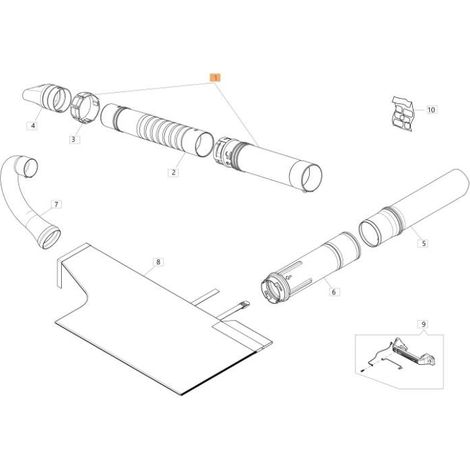 ORIGINAL EMAK-SCHLAUCHSATZ 56600201