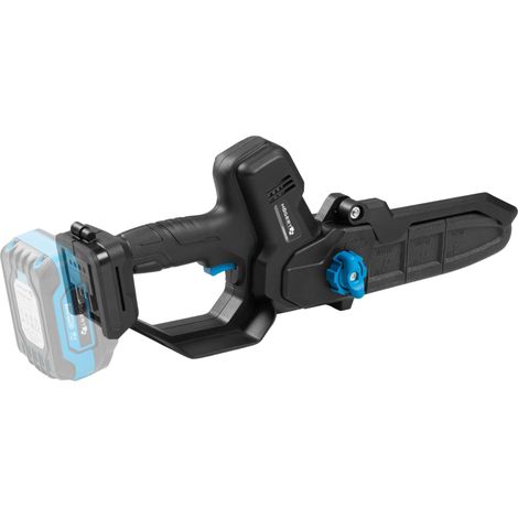 Mini tronçonneuse sans fil 18V brushless, tronçonneuse compacte une main 7 pouces, scie sans fil pour jardinage, élagage et coupe de bois (1/5)
