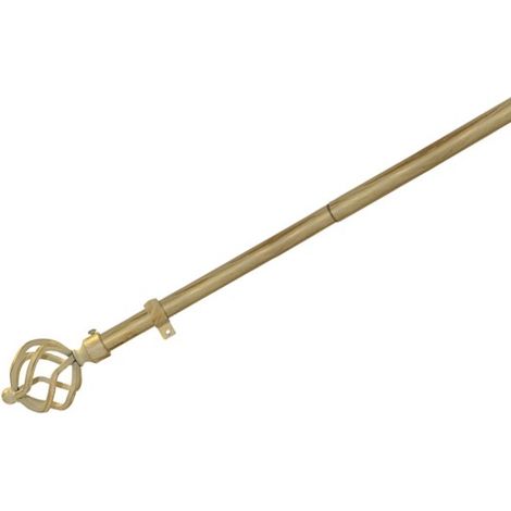 ASTA FORGIATA KIT EST. AVORIO/ORO - 200-380 CM
