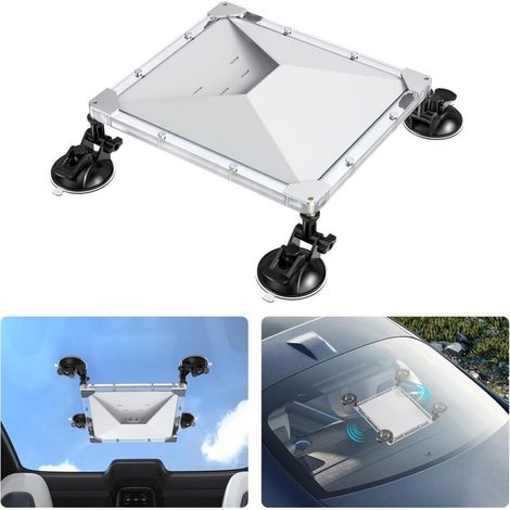 Support de voiture Starlink mini, fixation par ventouse pour toit ouvrant avec étui de protection, compatible avec les antennes paraboliques Starlink mini. Convient aux voitures, camping-cars, bateaux (1/4)