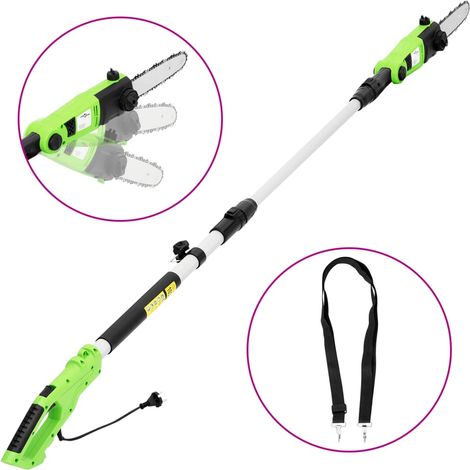 Cortasetos eléctrico telescópico de pértiga 25 cm 710 W vidaXL (1/5)