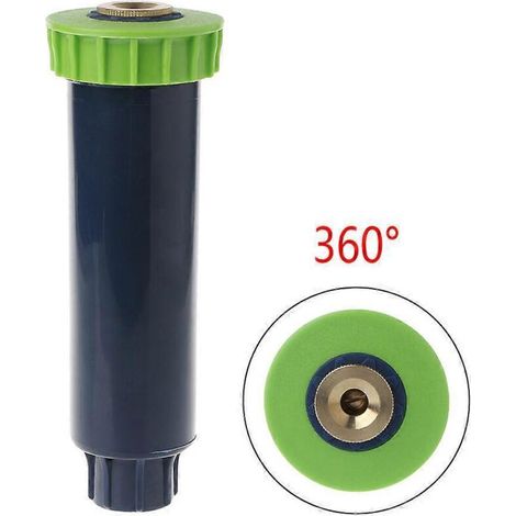 Voici une proposition de titre optimisé en français (caractères : 170) : Arroseur escamotable automatique 360° pour jardin, buse de brumisation, irrigation de pelouse, tête rotative plein champ, équi (1/4)