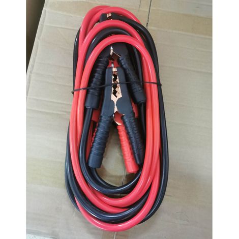 Câbles de démarrage de batterie de voiture, câble de rehausseur professionnel robuste, sûr pour Automobile, 3 mètres/9,84 pieds, 2000A