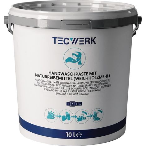 Handwaschpaste 10l seifen-/lösemittelfrei TECWERK