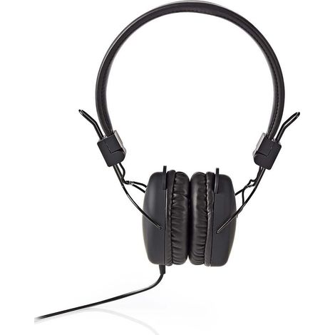 Auriculares supraaurales con cable 3,5 mm Longitud del cable: 1,20 m Negro (1/5)