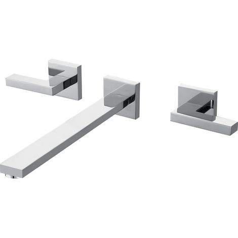 Unterputz-Design-Waschtischbatterie Chrom