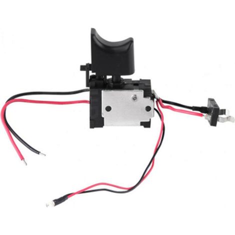 Interrupteur À Gâchette - Régulation Vitesse Perceuse - Compatible Batterie Lithium 7,2 V à 24 V - Avec Témoin Lumineux - Pour Outils Électriques Portatifs - 1 Pièce