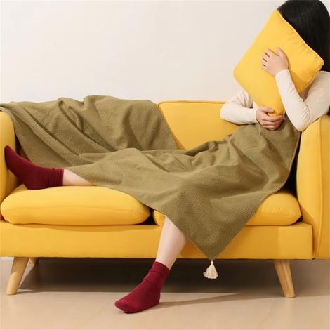 Scialle riscaldato portatile, 3 livelli di riscaldamento, coperta poncho elettrica Warm Cloud, scialle riscaldato elettrico per donna, per il massimo comfort sempre e ovunque (1/4)