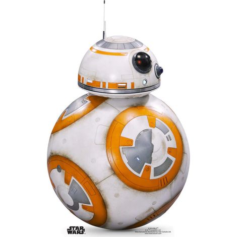 Figurine en carton Robot BB-8 Star Wars Hauteur 94 cm (1/5)