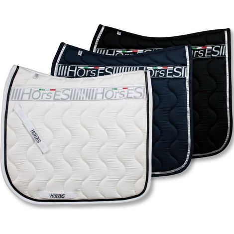 Full, Nero: Sottosella da dressage con grip antiscivolo modello Gloss