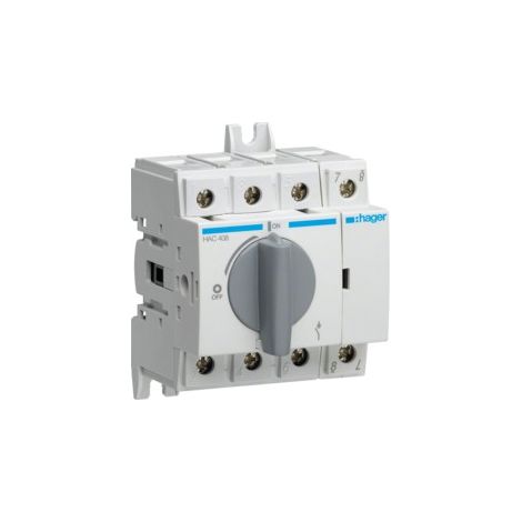 Interruttore Manovra Sezionatori 4P X 80A 4.5M (Hager Cod. Hac408)