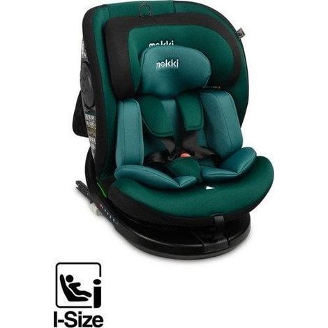 Silla de coche Mokki I-size color esmeralda (40-150) (1/3)