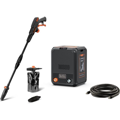 BLACK+DECKER BXPW1700C Nettoyeur haute pression compact (1700 W, 130 bar, 450 l/h)