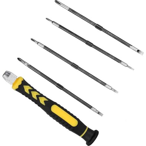 Tournevis Phillips pour la réparation de lunettes, mini-tournevis magnétique pour montres, téléphones portables et appareils photo d'ordinateur. (1/3)
