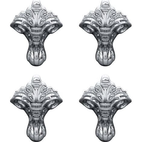 4 Pieds traditionnels chromé Burlington pour baignoire - Aquatop (1/2)