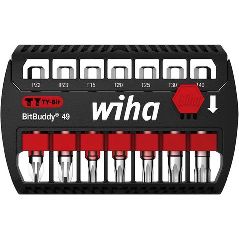 Bitbuddy 7 Embouts Maxxtor X-Pz-L49 + Porte-Embout + Att.Ceint.36943