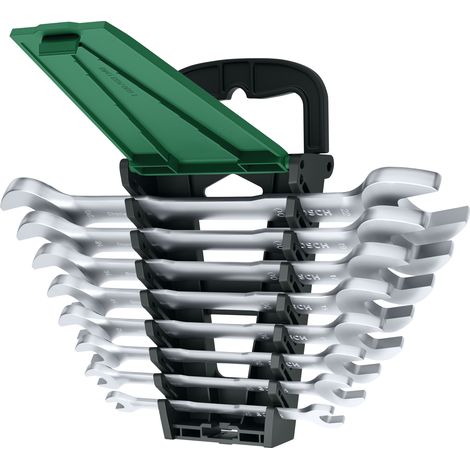 Bosch Hand Tools Double Open-End Wrench Set 8-Piece 1600A03HM8