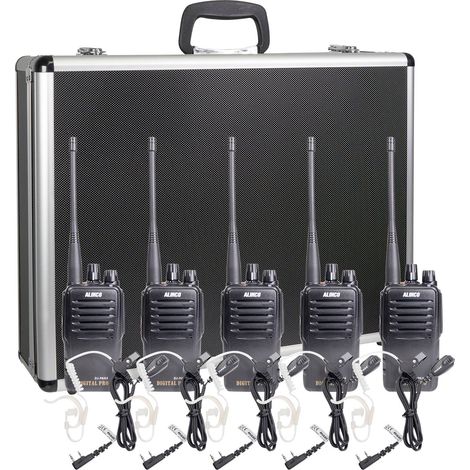 Alinco Team-Set DJ-PAX-4 + KEP-24-VK 150097 Talkie-walkie PMR jeu de 5 Y681403 (1/5)