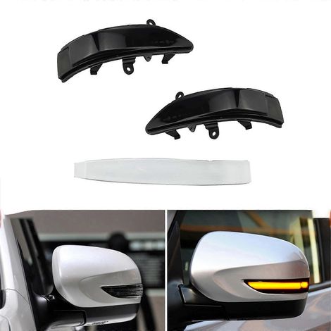 Clignotants ambre à LED pour rétroviseurs extérieurs de voiture Subaru (1/4)