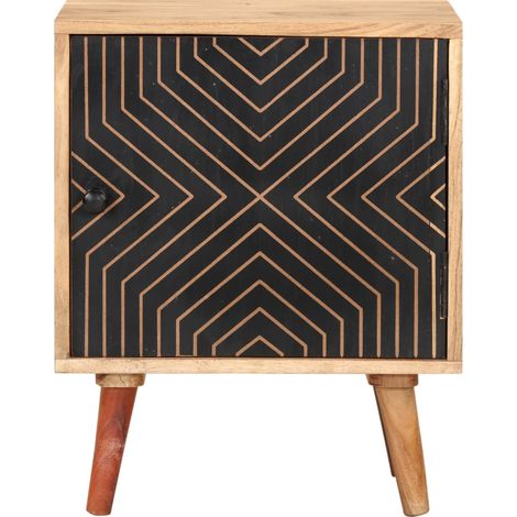 Maison Exclusive - Nachttisch 40x30x50 cm Akazie Massivholz