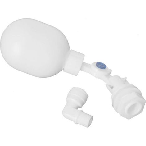 Mini vanne à flotteur réglable en plastique pour système d'osmose inverse RO/DI aquarium, pièce de rechange fiable et durable (1/4)