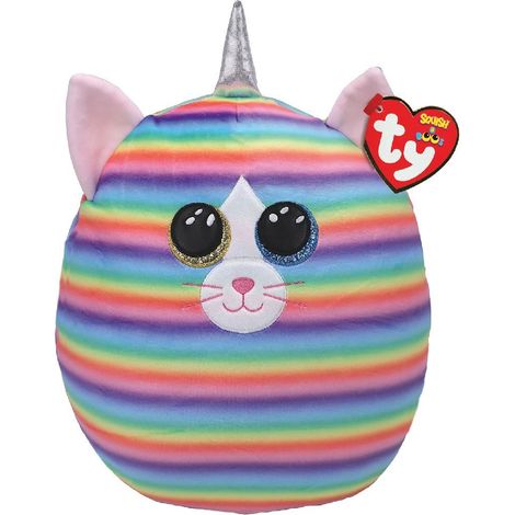TY Squish A Boos Knuffelkussen Kat Heather 31 cm