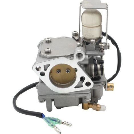 Carburateur complet pour moteur hors-bord Yamaha 4 temps 20/25 chevaux - Compatible avec 65W-14901-10/11/12. (1/5)