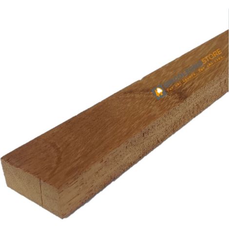 Listello listone legno massello di iroko piallato mm 20 x varie misure x 1450 dimensione disponibile: mm 20 x 80 x 1450