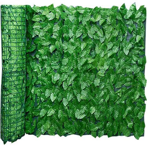 Clôtures Décoratives en Feuille de Lierre Artificiel, Clôtures de confidentialité Artificielles, écran Mural, Balcon, écran de confidentialité, Haies, Clôture et Décoration de (C) (1/5)
