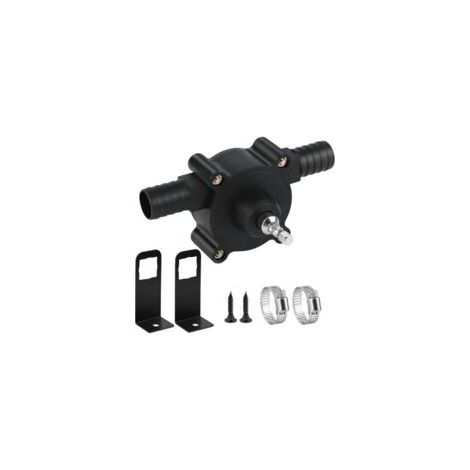 Mini-Elektro-Bohrlochpumpe mit Selbstansaugfunktion, hoher Förderleistung für Dieselmotoren, Öl, Flüssigkeiten und Wasser, robuste Förderpumpe - Crezuo (1/4)