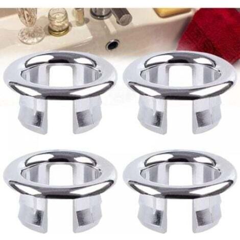 [NEVER USED] PCS Overflow Ring, Electrolytic Ring Bathroom Decoration, Sink Accessories Used in the kitchen, sink, bathroom