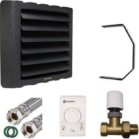Luftheizer Reventon AC HC20-3S 22kW +Steuerung +Konsole +Ventil +Schlauch 40cm