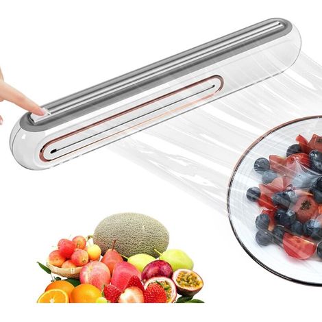 Abroller für Aluminiumfolie und Frischhaltefolie, wiederverwendbarer Folienschneider für Küche und Restaurant