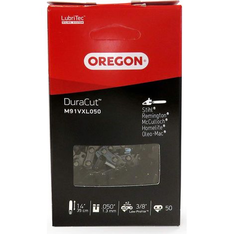 Catena per motosega DuraCut M91VXL050E 3/8 1.3mm 50 maglie Oregon originale (1/4)