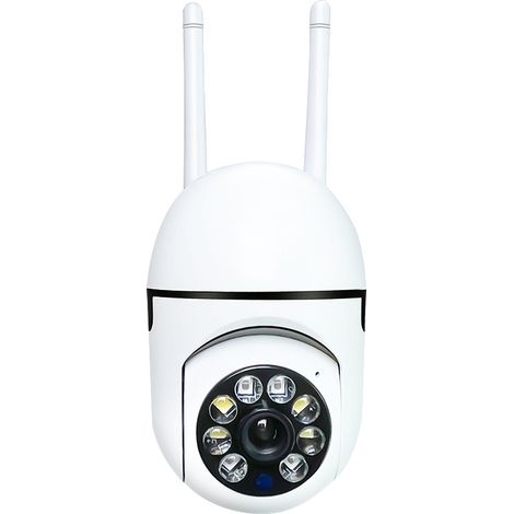 Caméra de sécurité PTZ extérieure, caméra de surveillance IP sans fil haute vitesse, zoom numérique 4x (1/5)