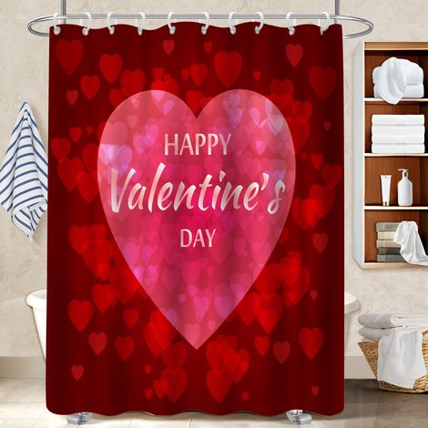 Rideau de bain en polyester 180x180 naturel séparation douche pour salle de bain d’amis (1/5)