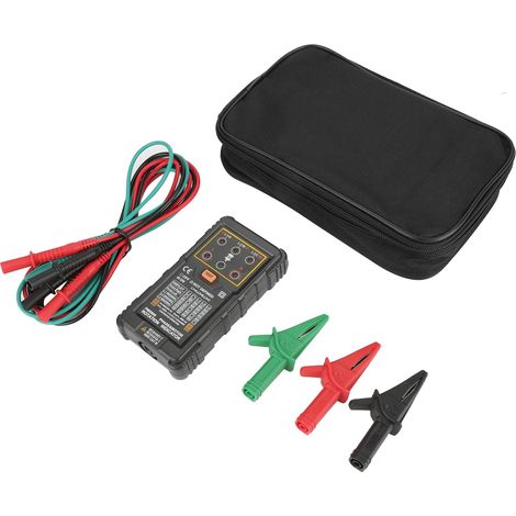 PEAKMETER PM5900 Portable Handheld Three Phase Motor Rotation Indicator Tester
