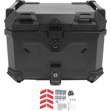 Baúl Trasero Para Moto de 45L Resistente Al Agua Abs Alta (1/5)