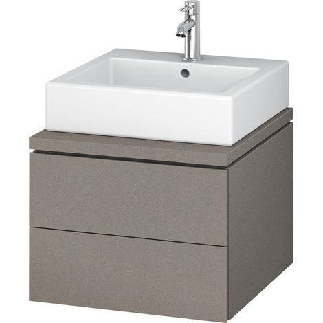 Mobile lavabo L-CUBE 520x547x400mm terra