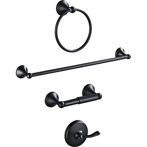 Zinc Alloy Stainless Steel Paper Towel Holder and Hook (1/5)
