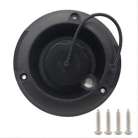 RV eau Inlet RV noir Round Fresh eau Fill Hatch Round Fresh eau Hatch RV pièces (1/5)