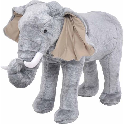 Teenpull – Plüschtier Elefant Stehend Plüsch Grau XXL (1/5)