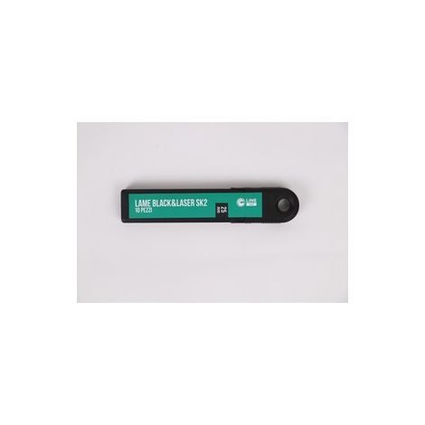C SET 10 LAME RICAMBIO SPEZZ SK2 P/CUTTER 25MM BLACKLASER