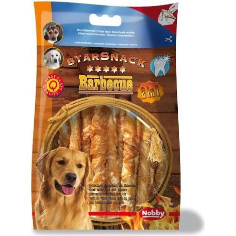 Nobby StarSnack Barbecue Wrapped Chicken 113 g, 12,5 cm Soft Snack