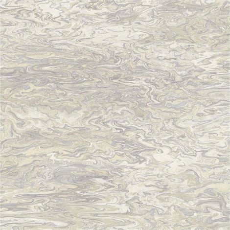 Stone tile wallpaper wall Profhome 383581 hot embossed non-woven wallpaper slightly textured stone look shimmering beige grey cream 5.33 m2 (57 ft2) (1/5)