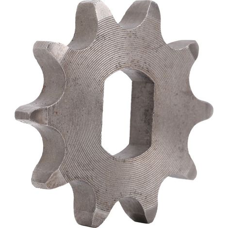 Pignon Acier 10 Dents pour Tricycle Électrique, Diamètre Intérieur 0.5 x 0.7 Pouces (1/5)