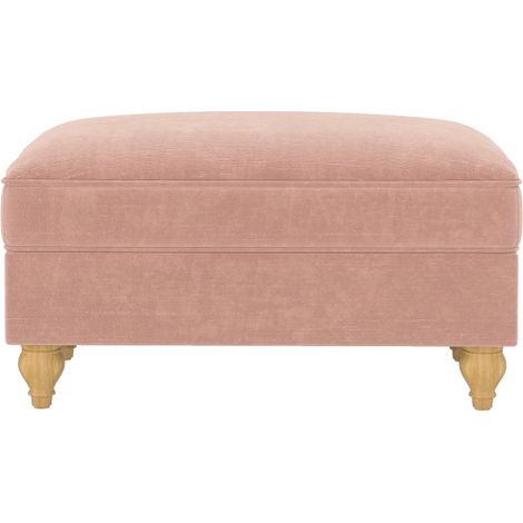 Pouf Windsor en chenille rose Pouf Windsor Rose en Chenille – Assise Douce et Colorée – Déco Tendance – Parfait pour Salon ou Chambre (1/5)