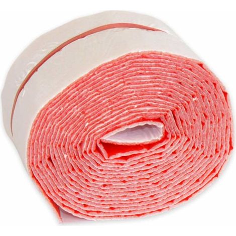 Ruban Adhésif Isolant Rouge 70mm x 3,6m - Protection PE